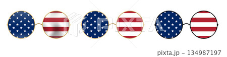 American flag inspired sunglasses design for patriotic celebrations American flag inspired sunglasses design for patriotic celebrations 134987197