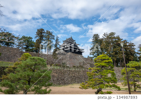 国宝 松江城 -島根県松江市- 国宝 松江城 -島根県松江市- 134987893