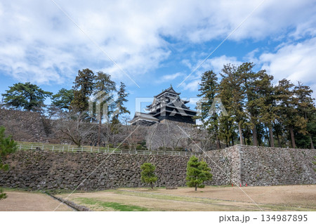 国宝 松江城 -島根県松江市- 国宝 松江城 -島根県松江市- 134987895