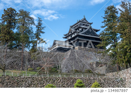 国宝 松江城 -島根県松江市- 国宝 松江城 -島根県松江市- 134987897