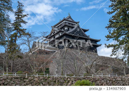 国宝 松江城 -島根県松江市- 国宝 松江城 -島根県松江市- 134987903
