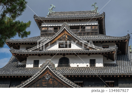 国宝 松江城 -島根県松江市- 国宝 松江城 -島根県松江市- 134987927