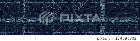 Digital tech grid pattern for modern background design Digital tech grid pattern for modern background design 134991682