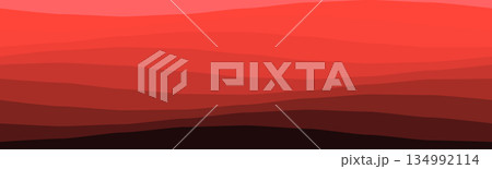 Abstract red wave pattern for creative background design 134992114