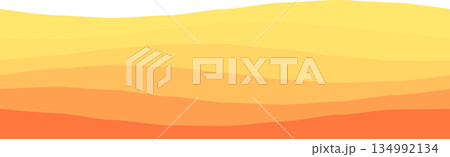 Abstract colorful wave pattern in warm tones 134992134