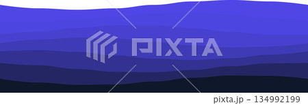 Abstract blue wave layers for modern design concepts 134992199