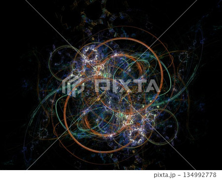 Imaginatory fractal abstract background Image 134992778
