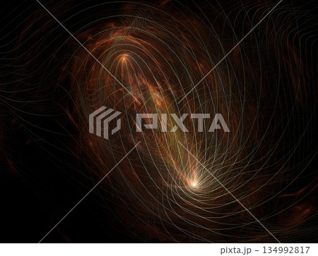 Imaginatory fractal abstract background Image 134992817