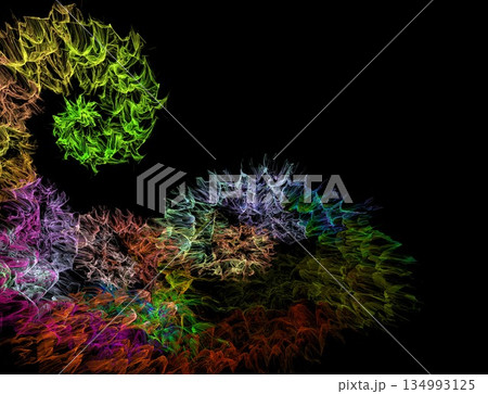 Imaginatory fractal abstract background Image 134993125