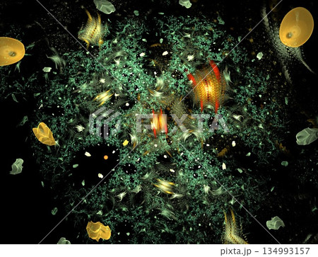 Imaginatory fractal abstract background Image Imaginatory fractal abstract background Image 134993157