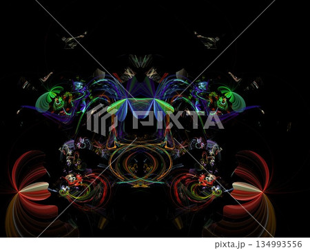 Imaginatory fractal abstract background Image 134993556