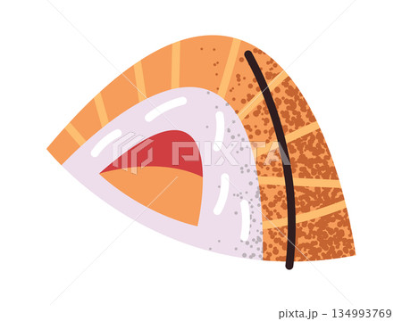 Sushi sticker Asian food menu Sushi sticker Asian food menu 134993769