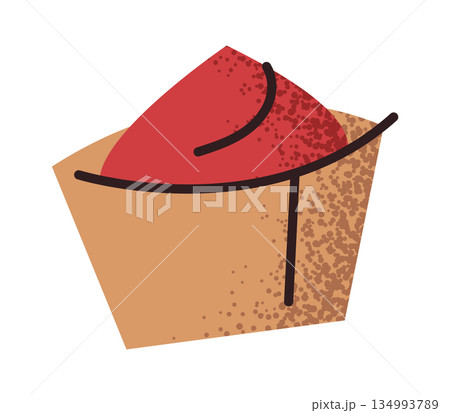 Spicy sauce for sushi sticker Spicy sauce for sushi sticker 134993789