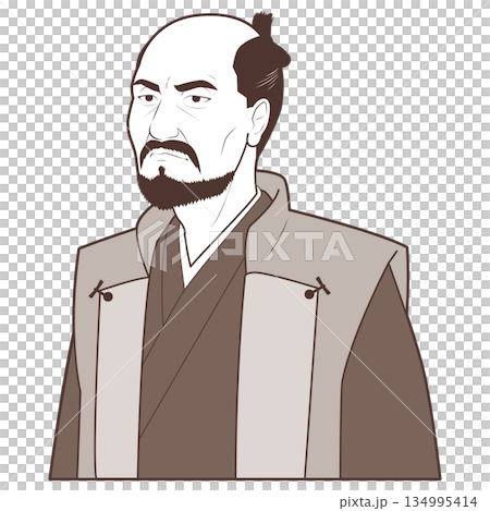 He looks like an old Sengoku warlord 134995414