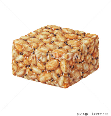 雷おこしの色鉛筆イラスト素材 雷おこしの色鉛筆イラスト素材 134995456