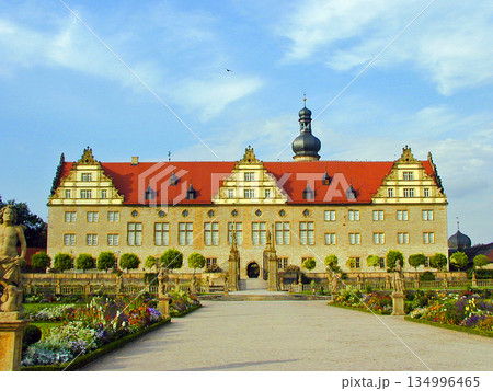 ドイツ　ロマンチック街道　ヴァイカースハイム城と庭園 134996465