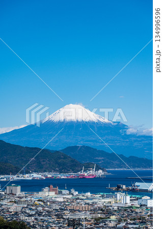 静岡県日本平からの富士山 静岡県日本平からの富士山 134996596