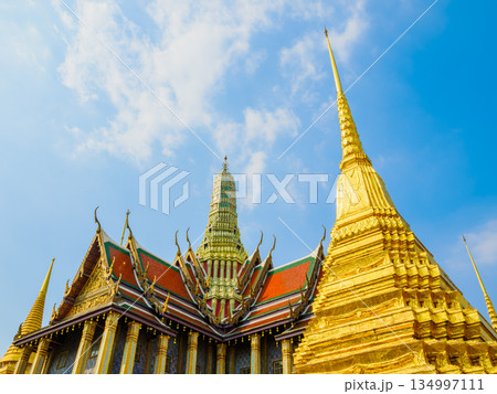 ワット・プラケオの寺院 タイのバンコク ワット・プラケオの寺院 タイのバンコク 134997111