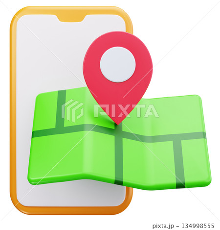 Mobile Map Navigation 134998555