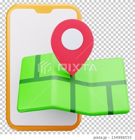 Mobile Map Navigation 134998555