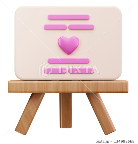 Wedding Event Board 134998669