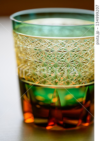 江戸切子のグラス 134999207