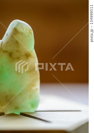 美しい翡翠　糸魚川翡翠 134999511