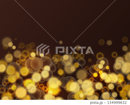 Golden Bokeh Lights Horizontal Border Background Golden Bokeh Lights Horizontal Border Background 134999632