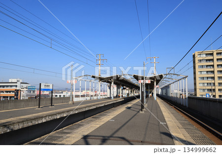 宇野線　茶屋町駅の構内 134999662