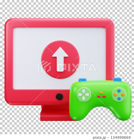 Monitor With Game Upload 134999669