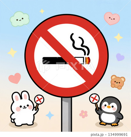 禁煙マーク 134999691
