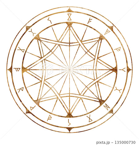 魔法陣(茶色) 魔法陣(茶色) 135000730
