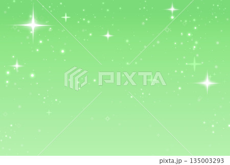 薄い緑色のキラキラしたグラデーションの背景素材 135003293