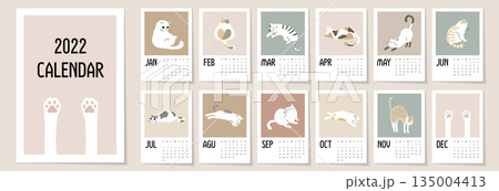 カレンダー 暦 こよみ 135004413