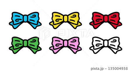 bow tie vector ribbon icon gift doodle cartoon character logo symbol illustration design isolated bow tie vector ribbon icon gift doodle cartoon character logo symbol illustration design isolated 135004938
