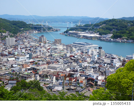尾道　千光寺周辺の景色（広島県尾道市） 135005433