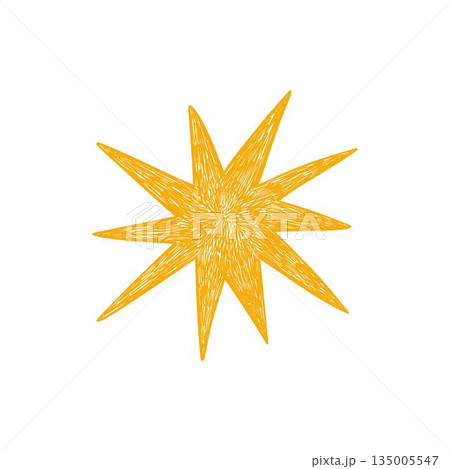 Abstract colorful different shapes sticker icon. Vector icon of abstract organic shapes. Groovy funky flower, bubble, star, loop, waves in trendy retro 90s 00s cartoon style Abstract colorful different shapes sticker icon. Vector icon of abstract organic shapes. Groovy funky flower, bubble, star, loop, waves in trendy retro 90s 00s cartoon style 135005547