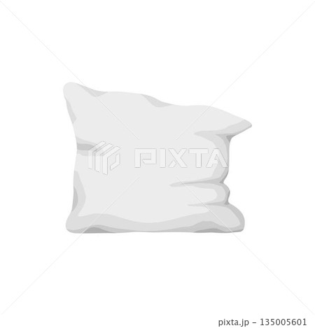 Cushions icon in flat cartoon design. This wonderful of white pillow in different size, shape and snow colors will complement any sleep project. Vector illustration Cushions icon in flat cartoon design. This wonderful of white pillow in different size, shape and snow colors will complement any sleep project. Vector illustration 135005601