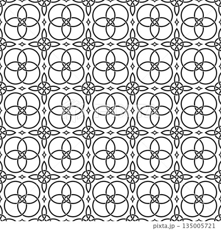 シームレス 飾り デコレーション 135005721