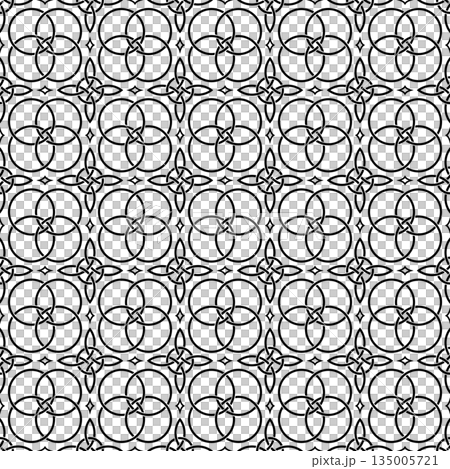 シームレス 飾り デコレーション 135005721