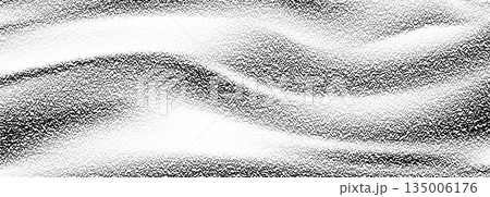Abstract halftone dot waves on white background Abstract halftone dot waves on white background 135006176