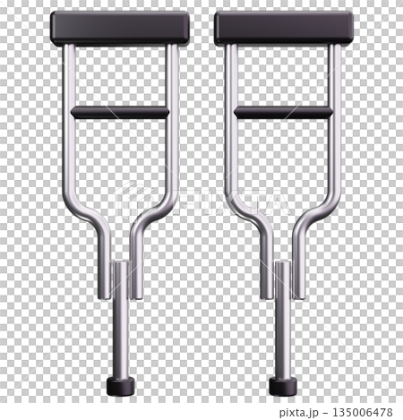 Rehabilitation Medical Crutch Support 135006478
