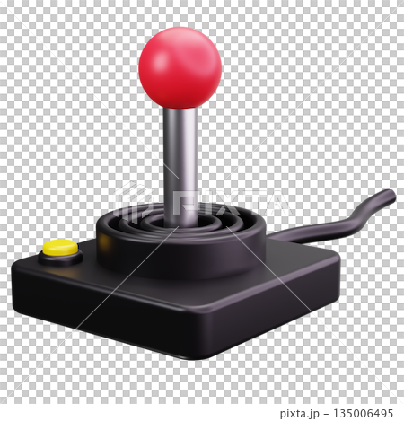 Retro Arcade Style Joystick Retro Arcade Style Joystick 135006495
