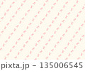 北欧風の馬のシームレスなパターン素材　斜め配置　（ピンク） 135006545