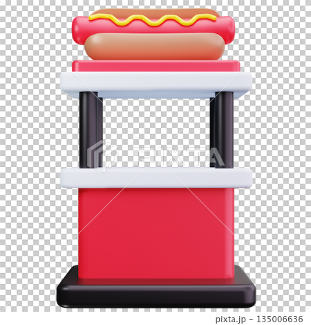 Circus Hotdog Stand 135006636