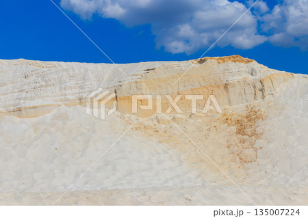 View of the white sand hills 135007224