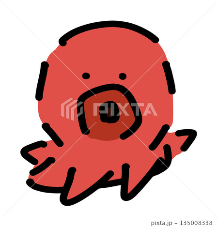 タコのイラスト 135008338