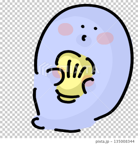 Sea otter illustration 135008344