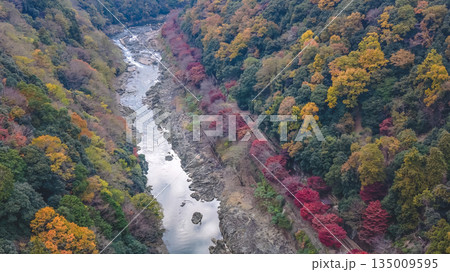 Nov 24 2025 Rankyo Gorge Scenic River Valley In Kyoto Nov 24 2025 Rankyo Gorge Scenic River Valley In Kyoto 135009595