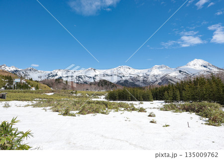 早春の知床連山 早春の知床連山 135009762